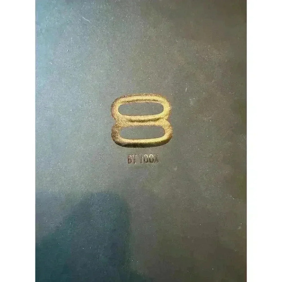 8 By Yoox Black Lace-Up Shoes Italian Size 45 - Step Up in Style - Picture 9 of 10